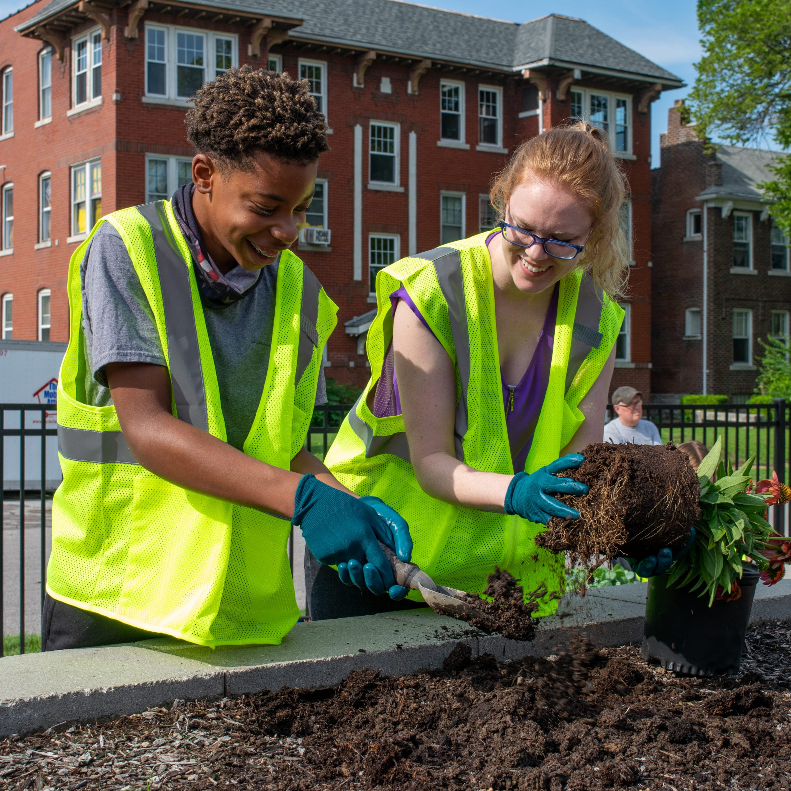 Planting-Flowers