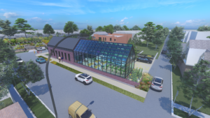 GHV – ovhd from south